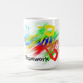 チームワークのマグ コーヒーマグカップ