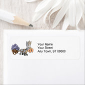 チームワークのロバのミューターン ラベル (インサイチュ)