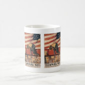 チームワークの勝利 コーヒーマグカップ (中央)