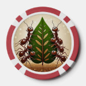 チームワークの勝利 ポーカーチップ (裏面)