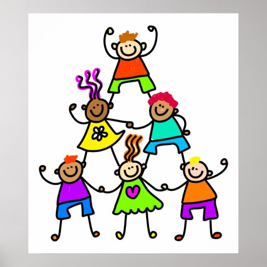 チームワークの子供 ポスター (正面)