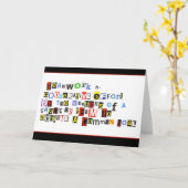 チームワークの定義 カード (黄色い花)