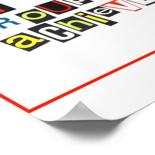 チームワークの定義 ポスター (角)