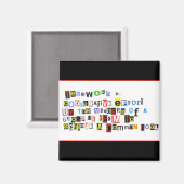 チームワークの定義 マグネット (正面/裏面)