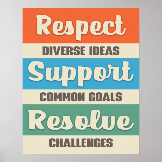 チームワークやる気を起こさせるチームの建物の成功 ポスター (正面)