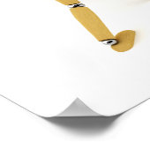 チームワークやる気を起こさせるポスター ポスター (角)