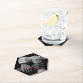 チームワークやる気を起こさせる感動的引用文手 ペーパーコースター (インサイチュ)