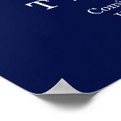 チームワークやる気を起こさせる感動的引用文 ポスター (角)