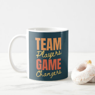 チームワークをテーマにしたオフィスギフト コーヒーマグカップ