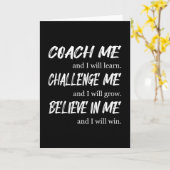 チームワークスピリットジョブチーム素晴らしプレーヤーギフトアイディア カード (黄色い花)