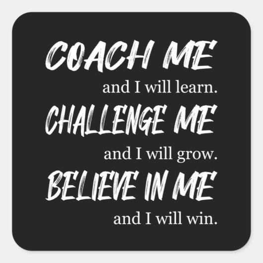 チームワークスピリットジョブチーム素晴らしプレーヤーギフトアイディア スクエアシール (正面)