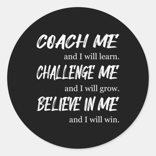 チームワークスピリットジョブチーム素晴らしプレーヤーギフトアイディア ラウンドシール (正面)