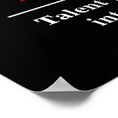 チームワークバスケッやる気を起こさせるプ感動的 ポスター (角)