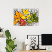 チームワークポスタープリント ポスター (ホームオフィス)