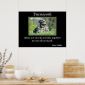 チームワークポスター16 ポスター (キッチン)