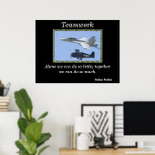 チームワークポスター9 ポスター (ホームオフィス)