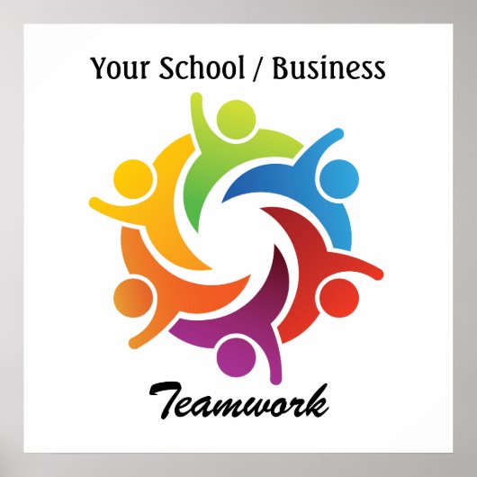 チームワークポスター – SRF ポスター (正面)