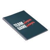 チームワーク会社のビジネスオフィスギフト ノートブック (右側)