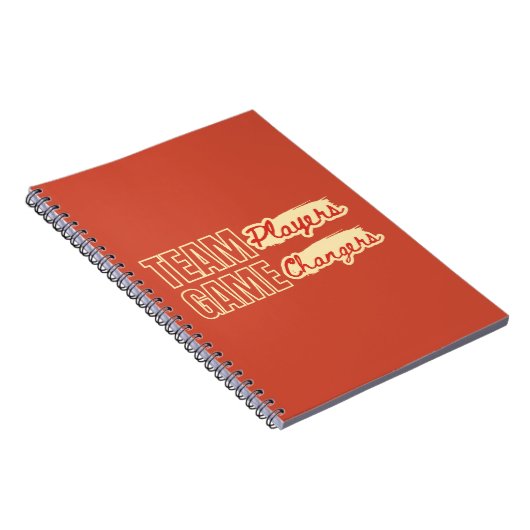 チームワーク会社のビジネスオフィスギフト ノートブック (右側)