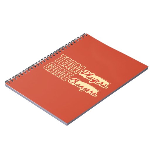 チームワーク会社のビジネスオフィスギフト ノートブック (左側)