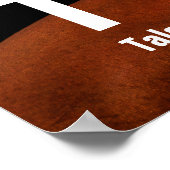 チームワーク感動的引用文やる気を起こさせる ポスター (角)