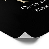 チームワーク民主化プリント ポスター (角)