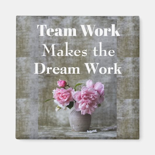 チームワーク磁石 マグネット (正面)