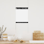 チームワーク素晴らし社員表彰ポスター ポスター (キッチン)