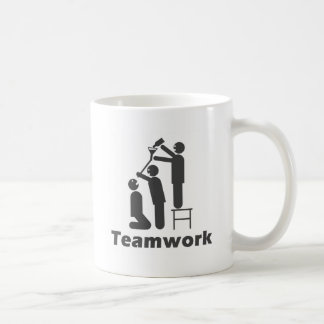 チームワーク-やる気を起こさせるな商品 コーヒーマグカップ