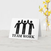 チームワーク カード (黄色い花)