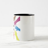 チームワーク ツートーンマグカップ (中央)