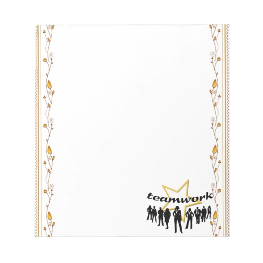 チームワーク ノートパッド (正面)