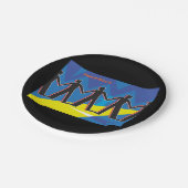 チームワーク ペーパープレート (アングル)