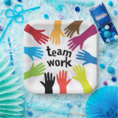 チームワーク ペーパープレート (パーティー)