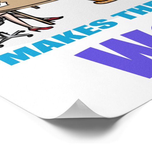 チームワーク ポスター (角)