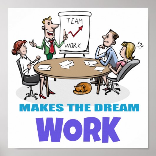 チームワーク ポスター (正面)