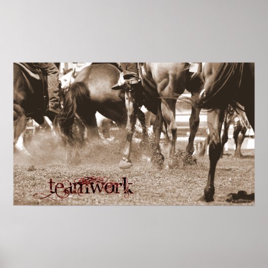 チームワーク ポスター (正面)