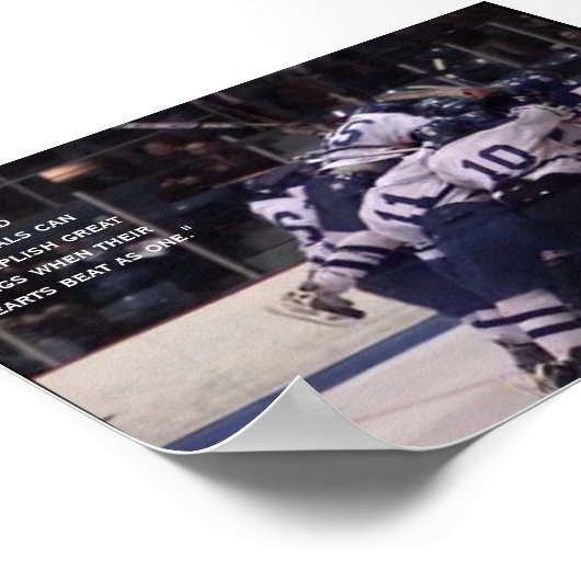 チームワーク ポスター (角)