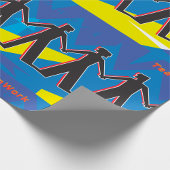 チームワーク ラッピングペーパー