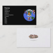 "チームワーク" 名刺 (正面/裏面)