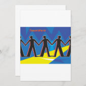 チームワーク 招待状 (正面/裏面)