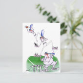 チームワーク – cricket, tony fernandes ポストカード (スタンド正面)