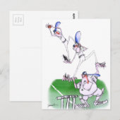 チームワーク – cricket, tony fernandes ポストカード (正面/裏面)