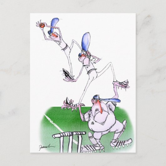 チームワーク – cricket, tony fernandes ポストカード (正面)