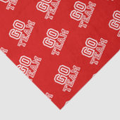 チームワードアートを赤で表示 薄葉紙 (詳細)