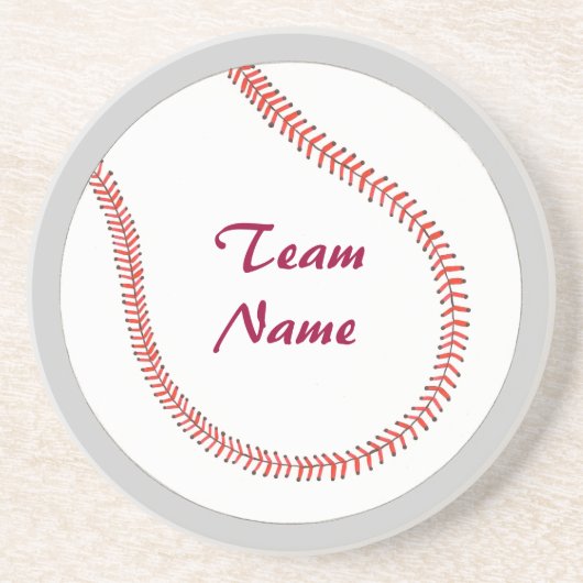 チーム一流の野球のコースターを加えて下さい コースター (正面)