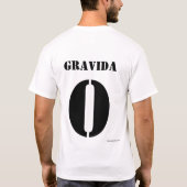 チーム不妊- Gravida Tシャツ (裏面)