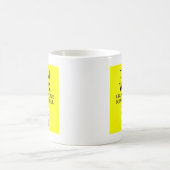 チーム仕事の冗談 コーヒーマグカップ (中央)