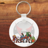 チーム仮想宇宙ステーショングループ キーホルダー (正面)