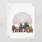 チーム仮想宇宙ステーショングループ ポストカード (正面/裏面)